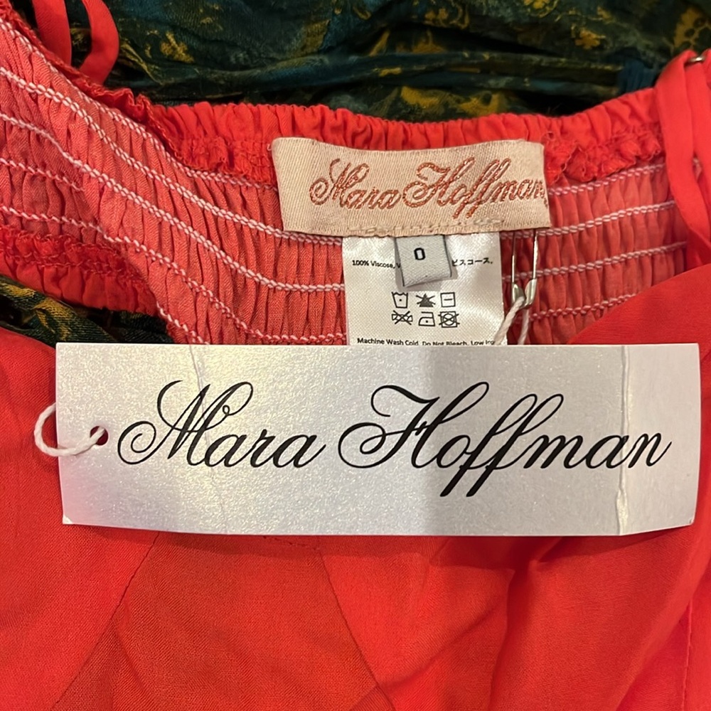 Mara Hoffman Navy Beams Madi Dress - Picture 9 of 9